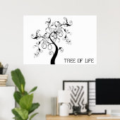 Affiche Arbre De Vie (Bureau à domicile)