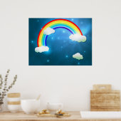 Affiche Arc-en-ciel (Cuisine)