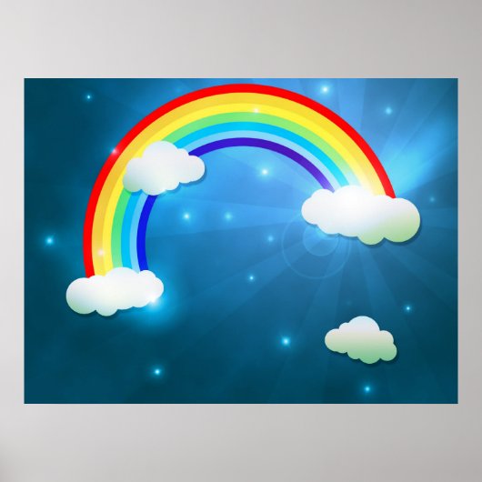 Affiche Arc-en-ciel (Devant)