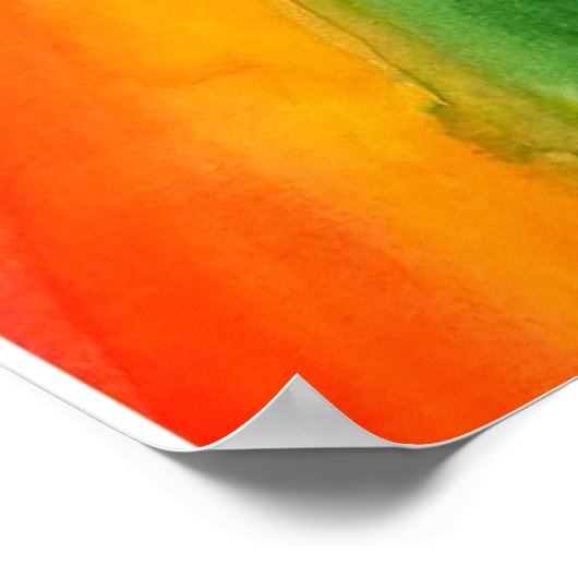 affiche arc-en-ciel (Coin)