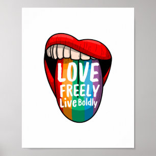 Affiche arc-en-ciel du Mois de la fierté - Égalité