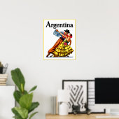 Affiche Argentine (Bureau à domicile)