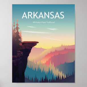 Affiche ArkansasTravel - Voyage aux Etats-Unis