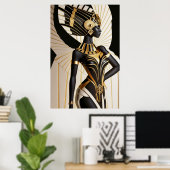 Affiche ARMANA QUEEN #3 (Bureau à domicile)
