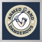 Affiche armée et dangereuse (Devant)