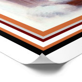 Affiche Art Déco parisienne "Showgirl" 16 x 20 (Coin)