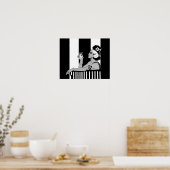 Affiche Art Déco Vintage (Cuisine)