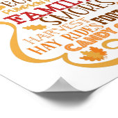 Affiche Art du métro Automne (Coin)