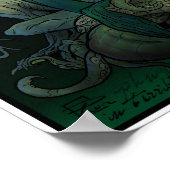 Affiche Art Nouveau Cthulhu (Coin)