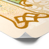 Affiche Art Nouveau de printemps (Coin)