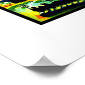 Affiche Art Vintage Kandinsky Collage (Coin)