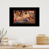 Affiche Art Vintage Tigre (Cuisine)