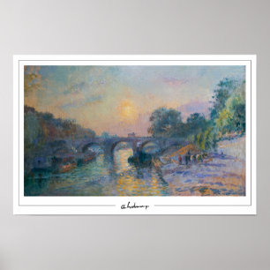 Affiche artistique Albert Lebourg Zedign #179