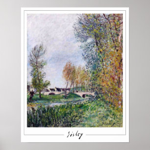 Affiche artistique Alfred Sisley Zedign #179