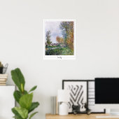 Affiche artistique Alfred Sisley Zedign #179 (Bureau à domicile)