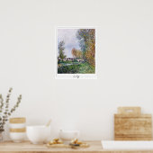 Affiche artistique Alfred Sisley Zedign #179 (Cuisine)