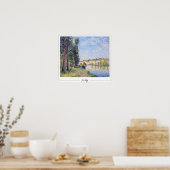 Affiche artistique Alfred Sisley Zedign #19 (Cuisine)