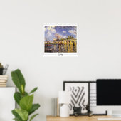 Affiche artistique Alfred Sisley Zedign #90 (Bureau à domicile)
