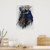 Affiche artistique de Sova valorant (Cuisine)