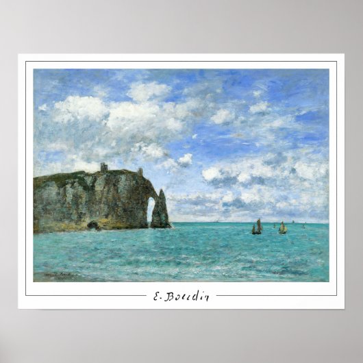 Affiche artistique Eugène Boudin Zedign #13 (Devant)
