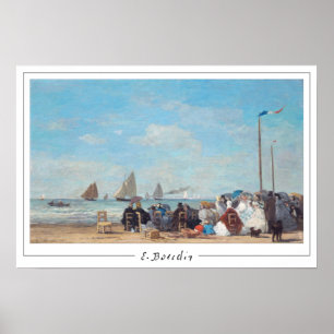 Affiche artistique Eugène Boudin Zedign #199-2