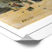 Affiche artistique Eugène Boudin Zedign #2-2 (Coin)