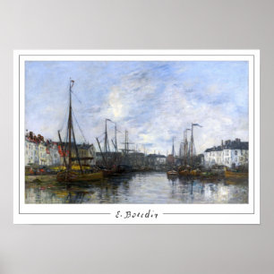 Affiche artistique Eugène Boudin Zedign #380