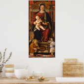 Affiche artistique "La Vierge et l'Enfant" 2 (Cuisine)