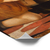 Affiche artistique "La Vierge et l'Enfant" 2 (Coin)