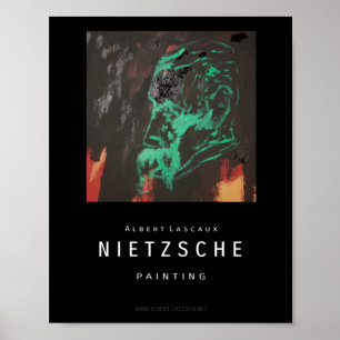 Affiche artistique 'NIETZSCHE'