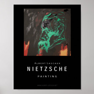 Affiche artistique 'NIETZSCHE'