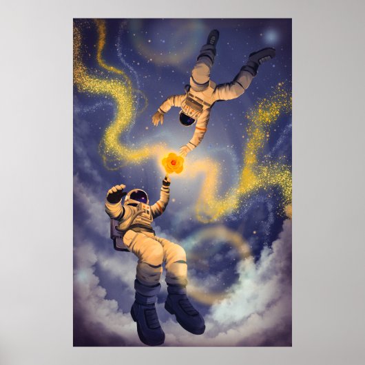 Affiche Astronautes et Poussière d'Étoiles (Devant)