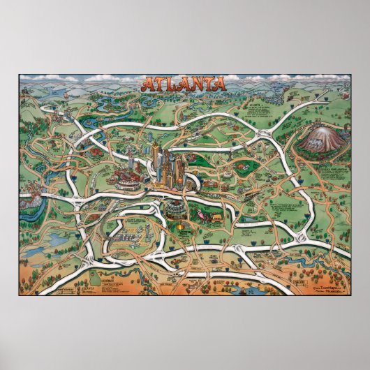 Affiche Atlanta (Devant)