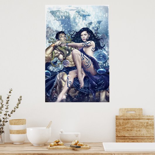 Affiche atlantis (Cuisine)