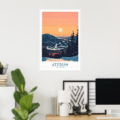 Affiche Attitash New Hampshire 1 (Bureau à domicile)
