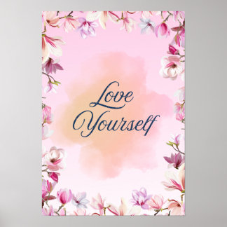 Affiche Attrayante d'Amour de Soi