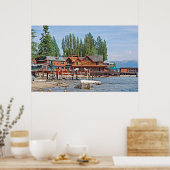 affiche au bord de la plage (Cuisine)