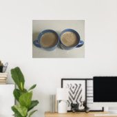 Affiche au chocolat chaud (Bureau à domicile)