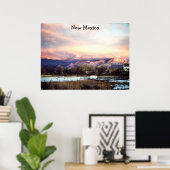 Affiche au Nouveau Mexique (Bureau à domicile)
