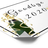 Affiche au revoir 2020 (Coin)