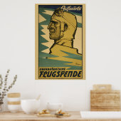 Affiche Aufwärts, Oberbayerische Flugspende WW1 (Cuisine)