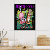 Affiche Austin Rocks (Cuisine)