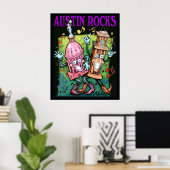 Affiche Austin Rocks (Bureau à domicile)