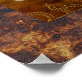 Affiche australienne sur la chaleur du désert (Coin)