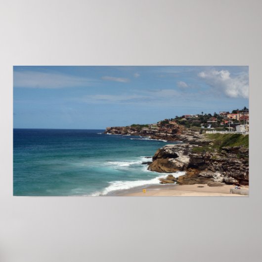 Affiche australienne sur la côte (Devant)