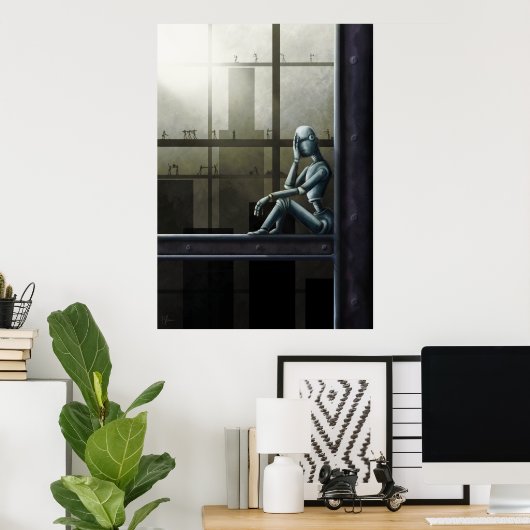 affiche auto (Bureau à domicile)