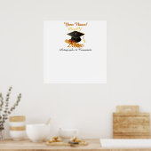 Affiche auto-graphique personnalisée de n'importe  (Cuisine)