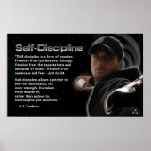 Affiche autodiscipline (Devant)