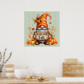 Affiche Automne Gnome (Cuisine)