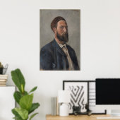 Affiche Autoportrait de Theodor Kittelsen (Bureau à domicile)